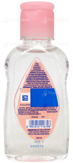 Johnsons Baby Oil 50Ml
